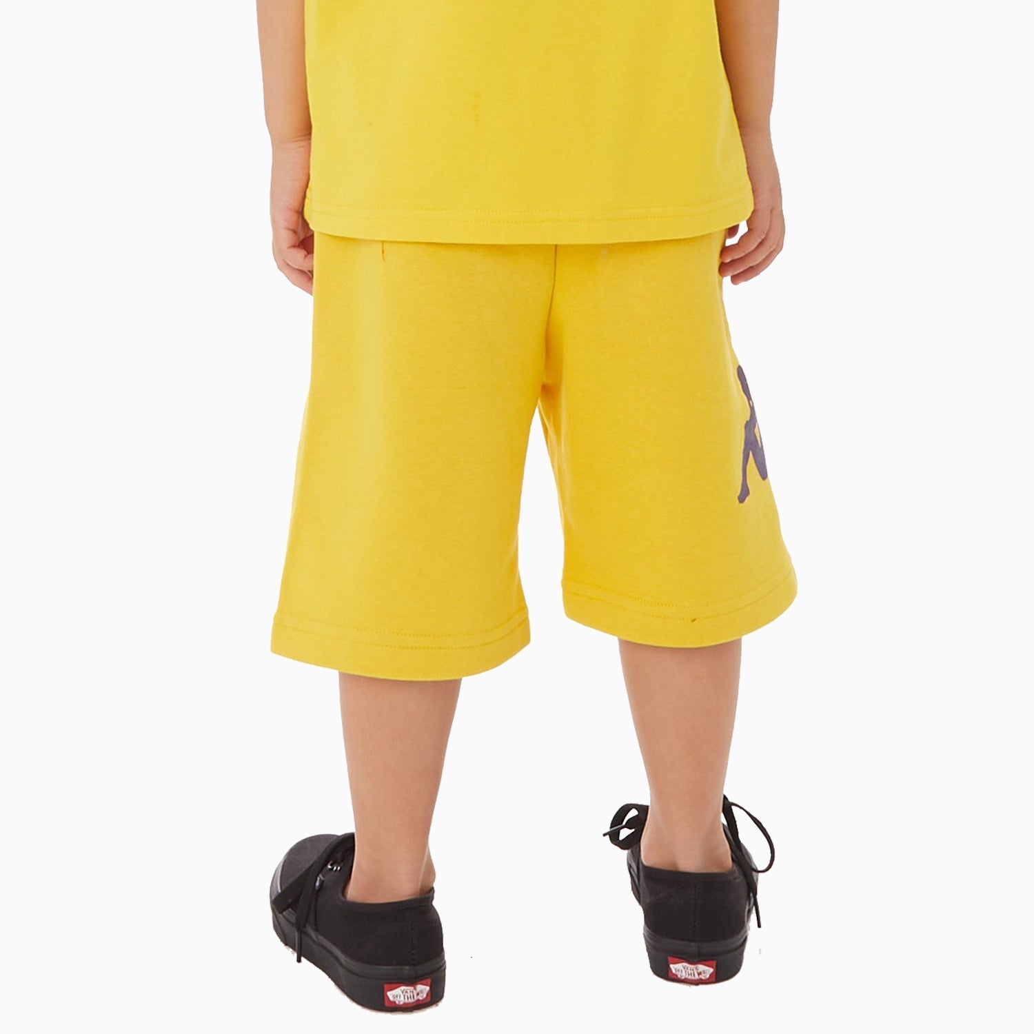 Kappa Kid's Authentic Estessi Outfit - Color: BLACK BLUE YELLOW, RED YELLOW BLUE WHITE, WHITE BLUE ASTER YELLOW, YELLOW VIOLET WHITE BLACK - Kids Premium Clothing -