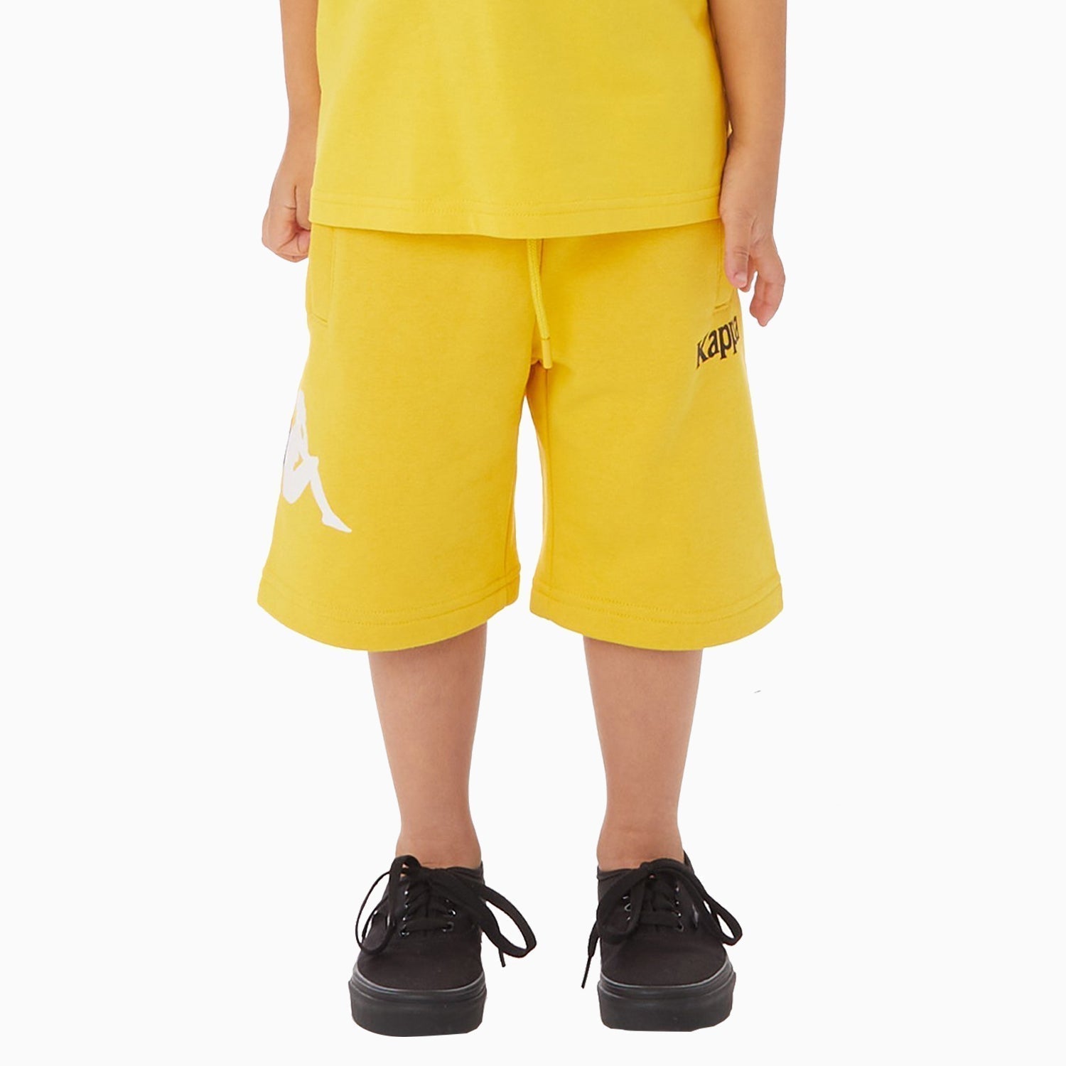 Kappa Kid's Authentic Estessi Outfit - Color: BLACK BLUE YELLOW, RED YELLOW BLUE WHITE, WHITE BLUE ASTER YELLOW, YELLOW VIOLET WHITE BLACK - Kids Premium Clothing -
