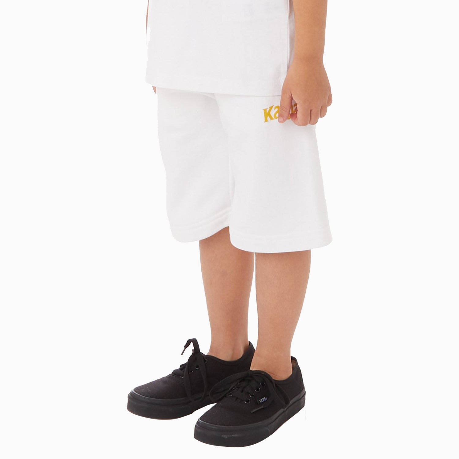 Kappa Kid's Authentic Estessi Outfit - Color: BLACK BLUE YELLOW, RED YELLOW BLUE WHITE, WHITE BLUE ASTER YELLOW, YELLOW VIOLET WHITE BLACK - Kids Premium Clothing -