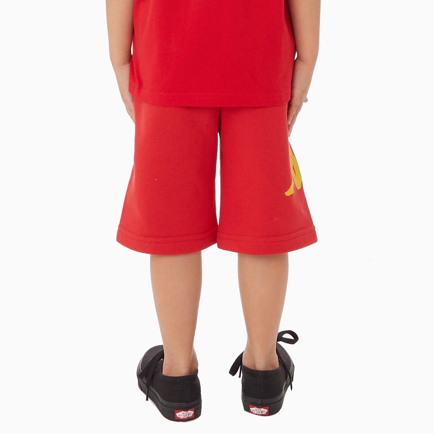 Kappa Kid's Authentic Estessi Outfit - Color: BLACK BLUE YELLOW, RED YELLOW BLUE WHITE, WHITE BLUE ASTER YELLOW, YELLOW VIOLET WHITE BLACK - Kids Premium Clothing -