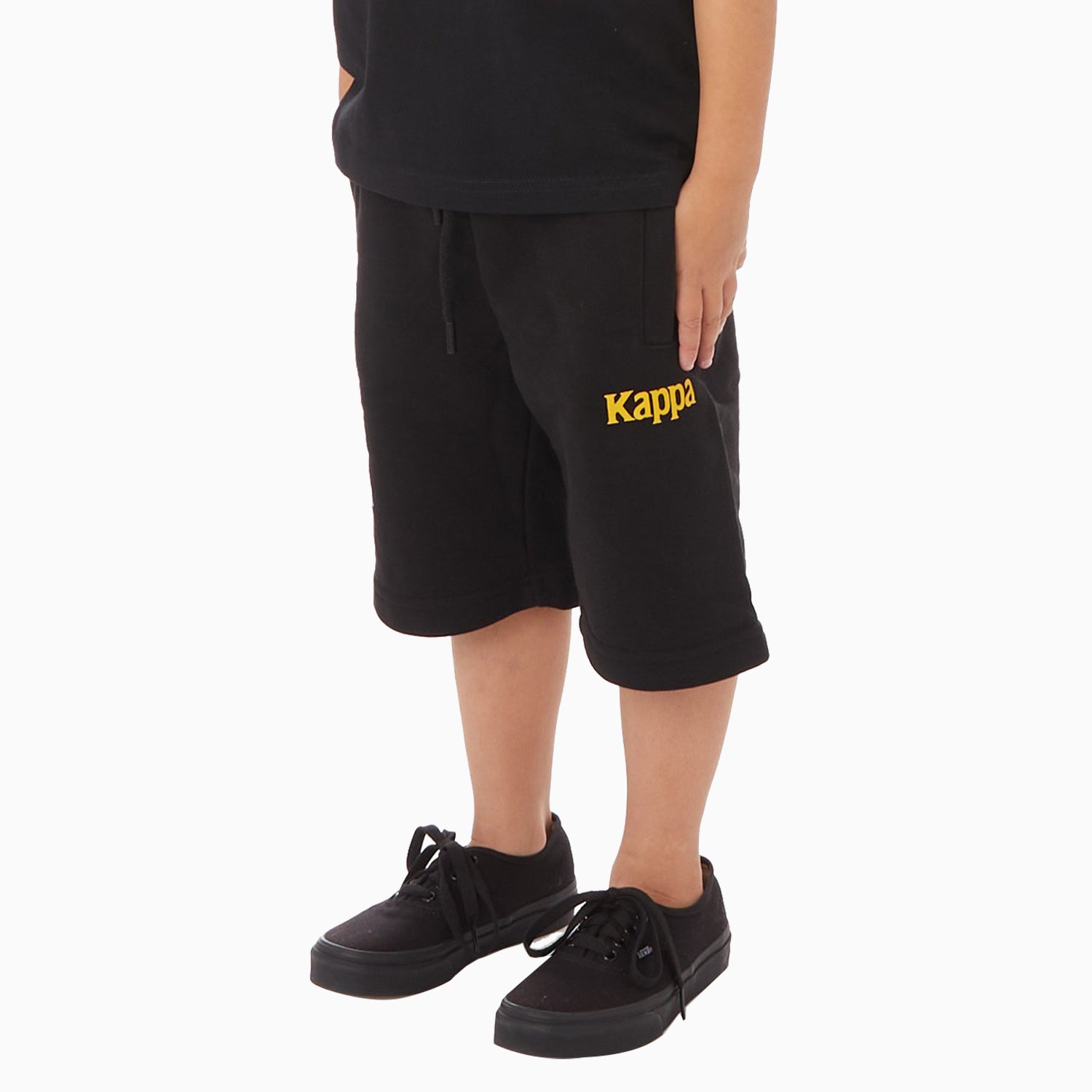 Kappa Kid's Authentic Estessi Outfit - Color: BLACK BLUE YELLOW, RED YELLOW BLUE WHITE, WHITE BLUE ASTER YELLOW, YELLOW VIOLET WHITE BLACK - Kids Premium Clothing -