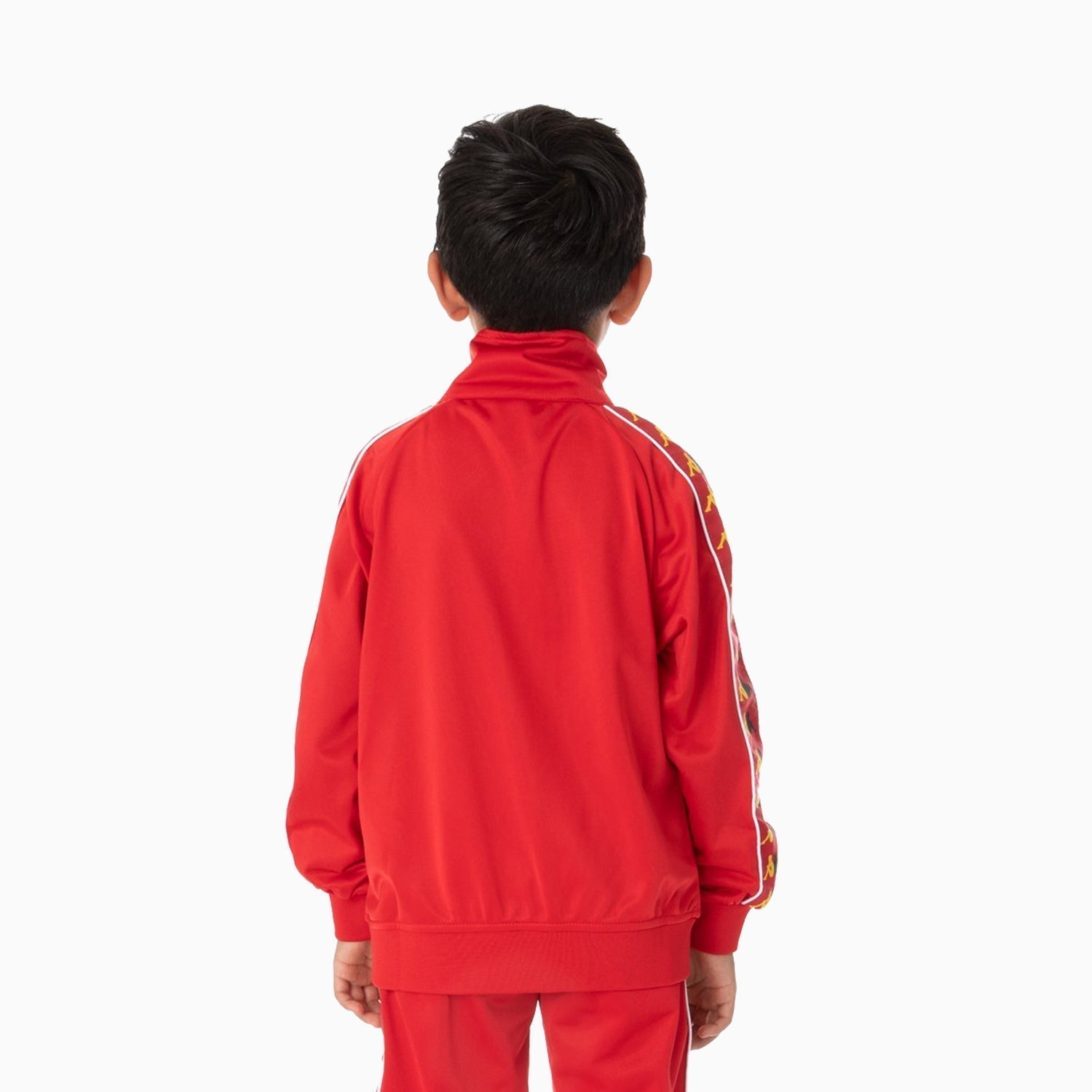 Kappa | Kid's 222 Banda Tracksuit - Color: BLACK BLUE YELLOW, RED YELLOW BLUE WHITE - Kids Premium Clothing -