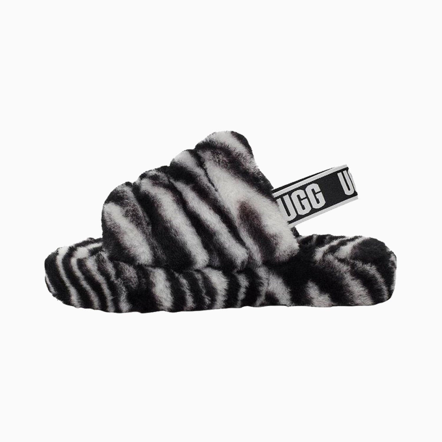 ugg-kids-fluff-yeah-slide-zebra-1116156k-bwht-gs