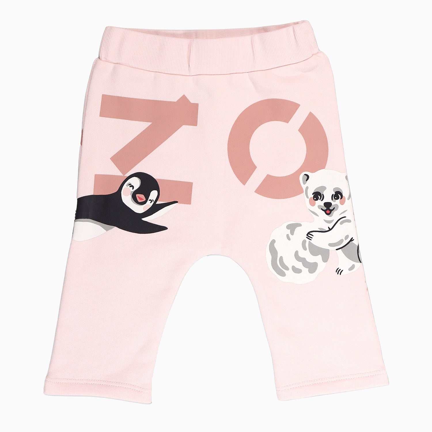Kenzo Kid's Tiger Print Outfit - Color: Pink Pale - Kids Premium Clothing -