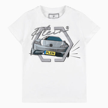 Kid's Boys Car Graphic Short Sleeve T Shirt