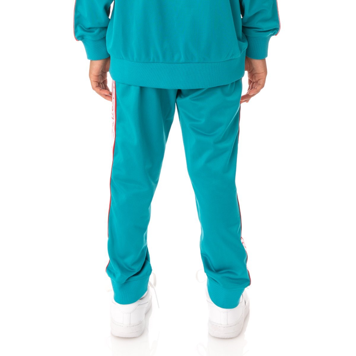 Kappa Kid's Logo Tape Artem 2 Tracksuit - Color: BLUE WHITE RED GREEN - Kids Premium Clothing -