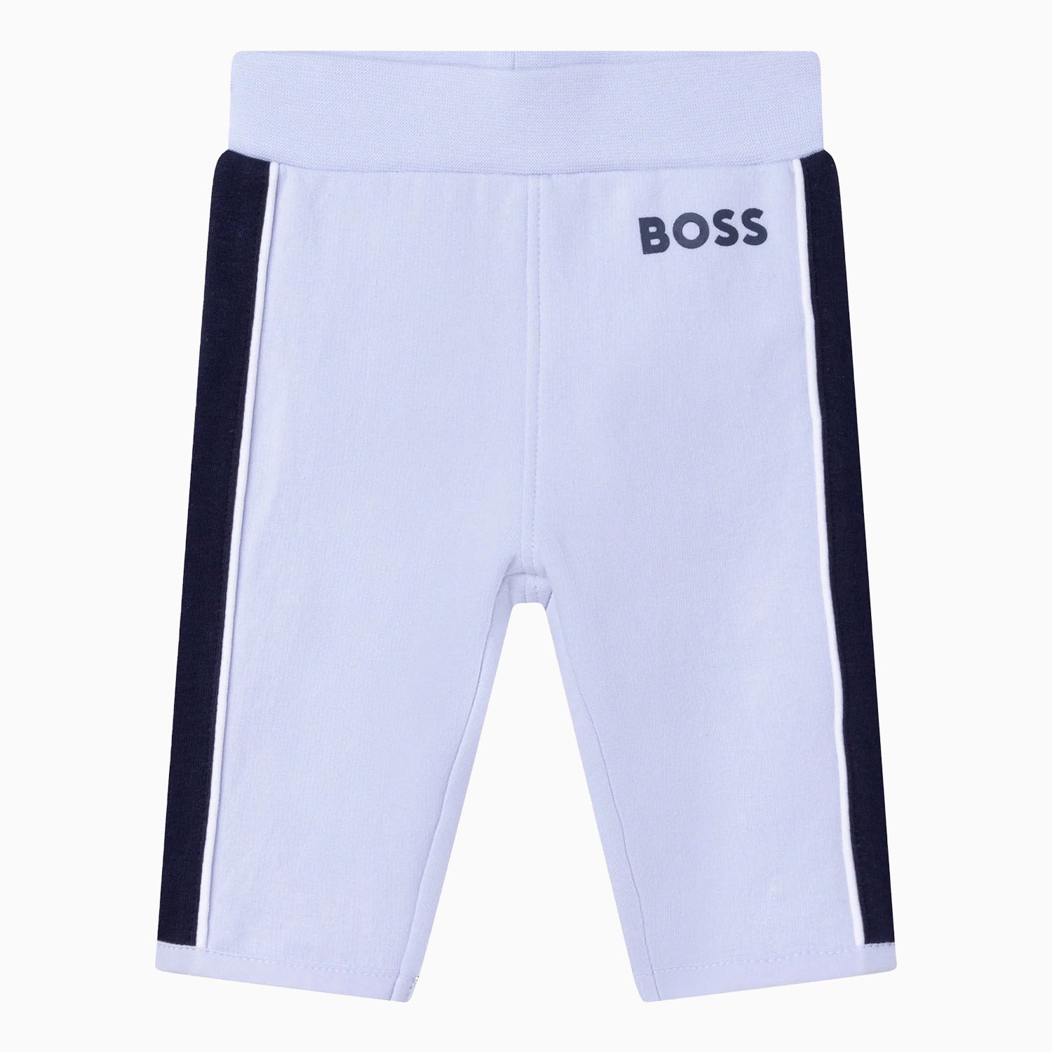 Hugo Boss Kid's Logo Printed Tracksuit Infants - Color: Pale Blue - Kids Premium Clothing -