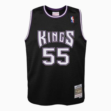 Mitchell & Ness Kid's Swingman Jason Williams Sacramento Kings NBA Jersey - Color: Black - Kids Premium Clothing -