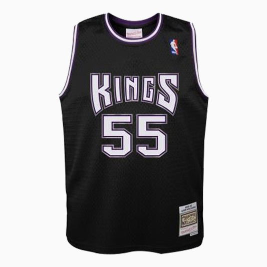 Mitchell & Ness Kid's Swingman Jason Williams Sacramento Kings NBA Jersey - Color: Black - Kids Premium Clothing -