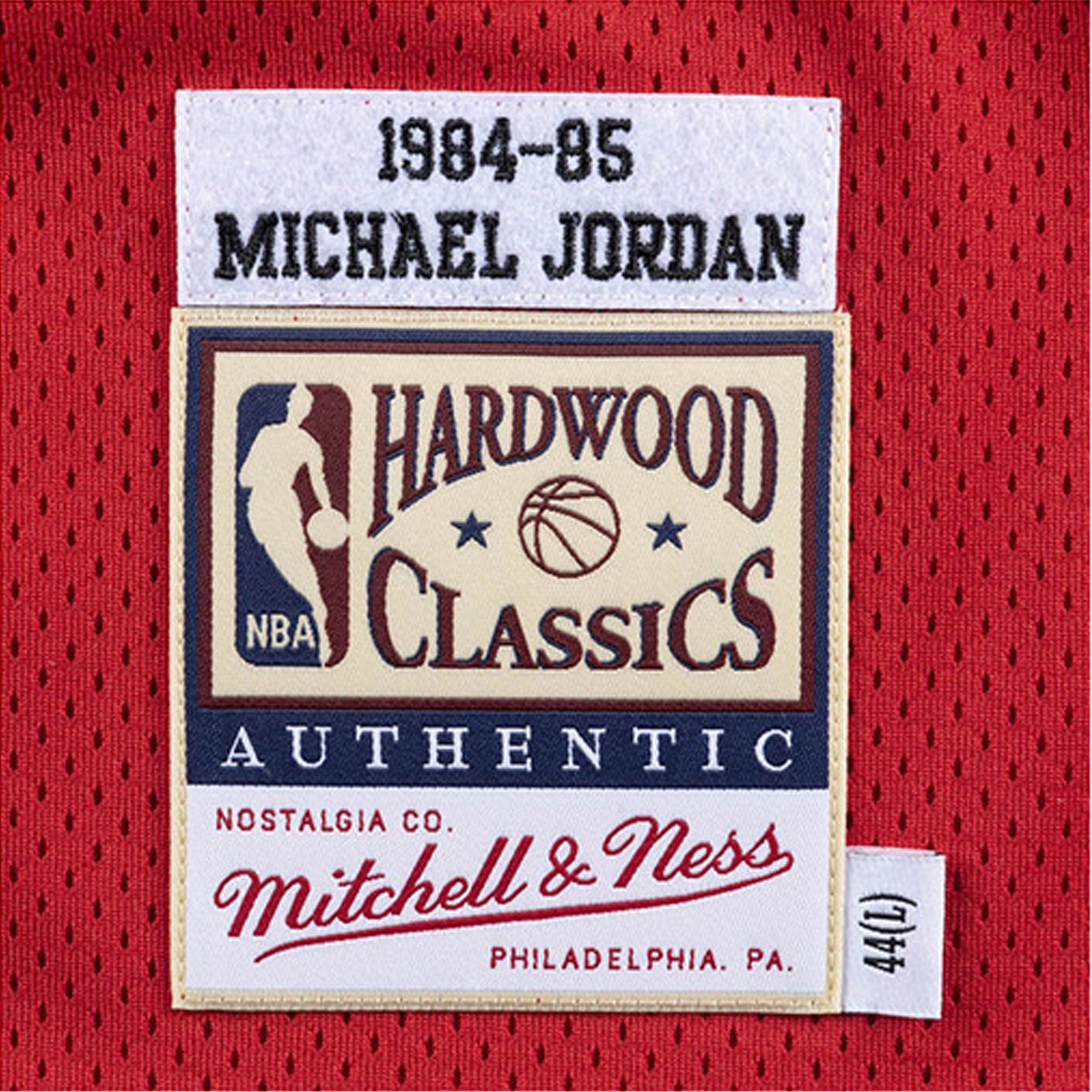 Mitchell & Ness Authentic Michael Jordan Chicago Bulls NBA 1984-85 Jersey Youth - Color: Red - Kids Premium Clothing -