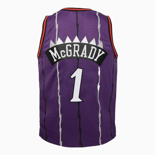 Mitchell & Ness Swingman Tracy Mcgrady Toronto Raptors NBA Jersey Youth - Color: Purple - Kids Premium Clothing -