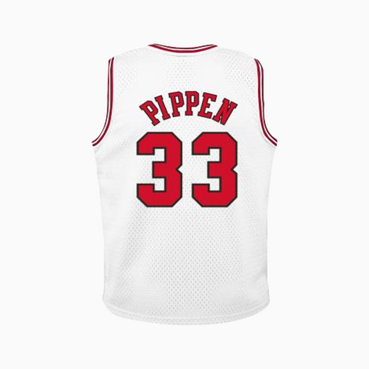 Mitchell & Ness Swingman Scottie Pippen Chicago Bulls NBA 1997-98 Jersey Toddlers - Color: White - Kids Premium Clothing -