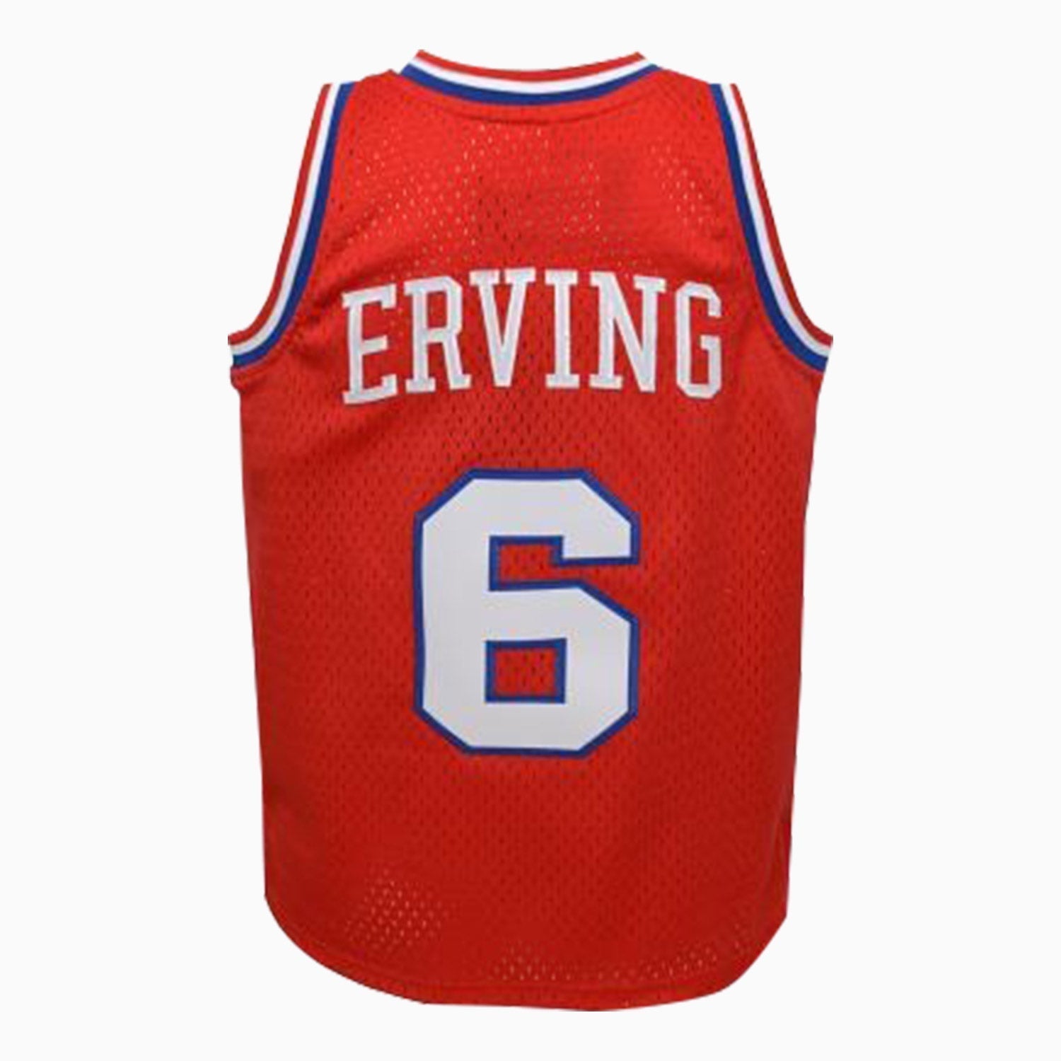 Mitchell & Ness Swingman Julius Erving Philadelphia 76Ers 1982-83 NBA Jersey Toddlers - Color: Red - Kids Premium Clothing -