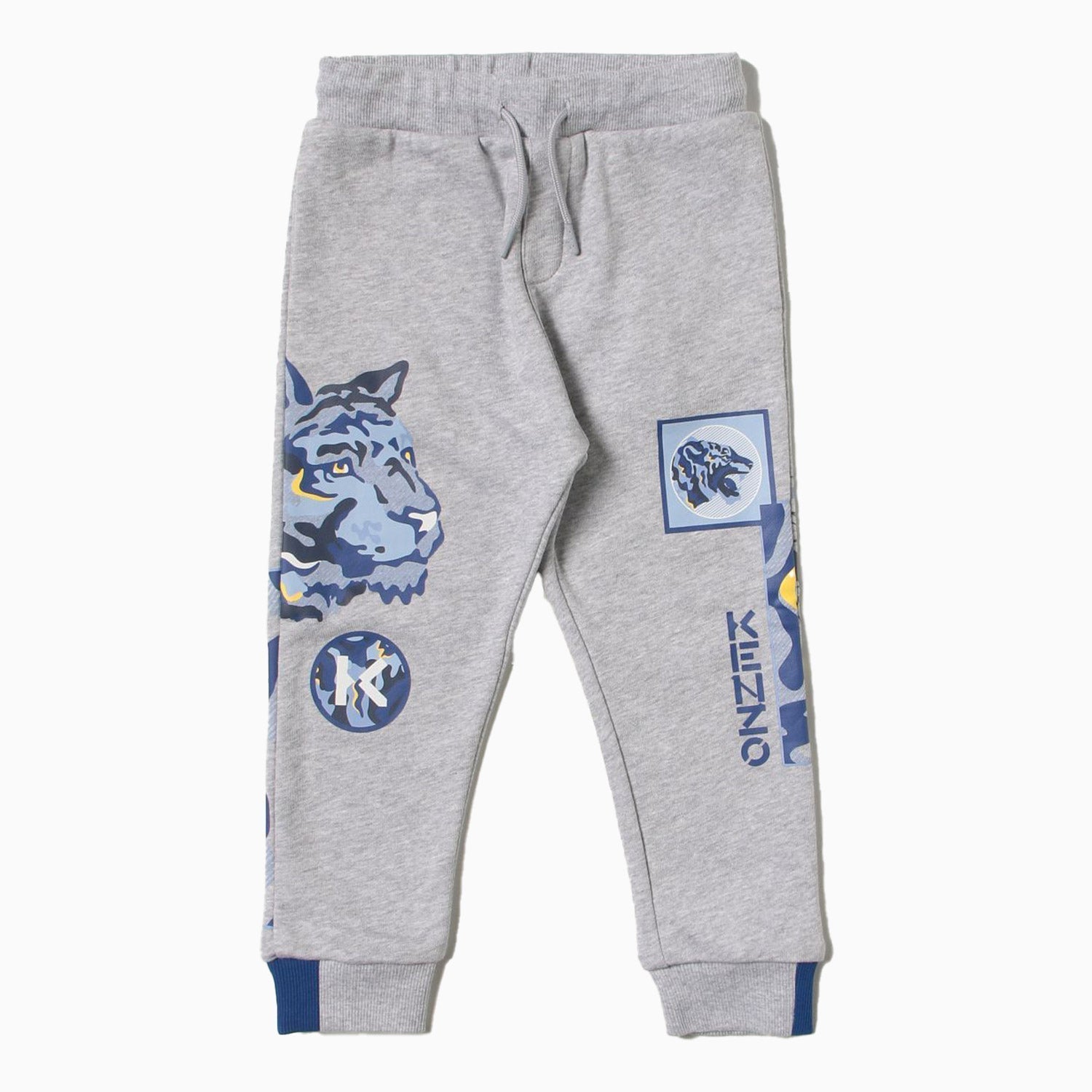 Kenzo Kid's Animal Print Outfit - Color: Grey Marl - Kids Premium Clothing -