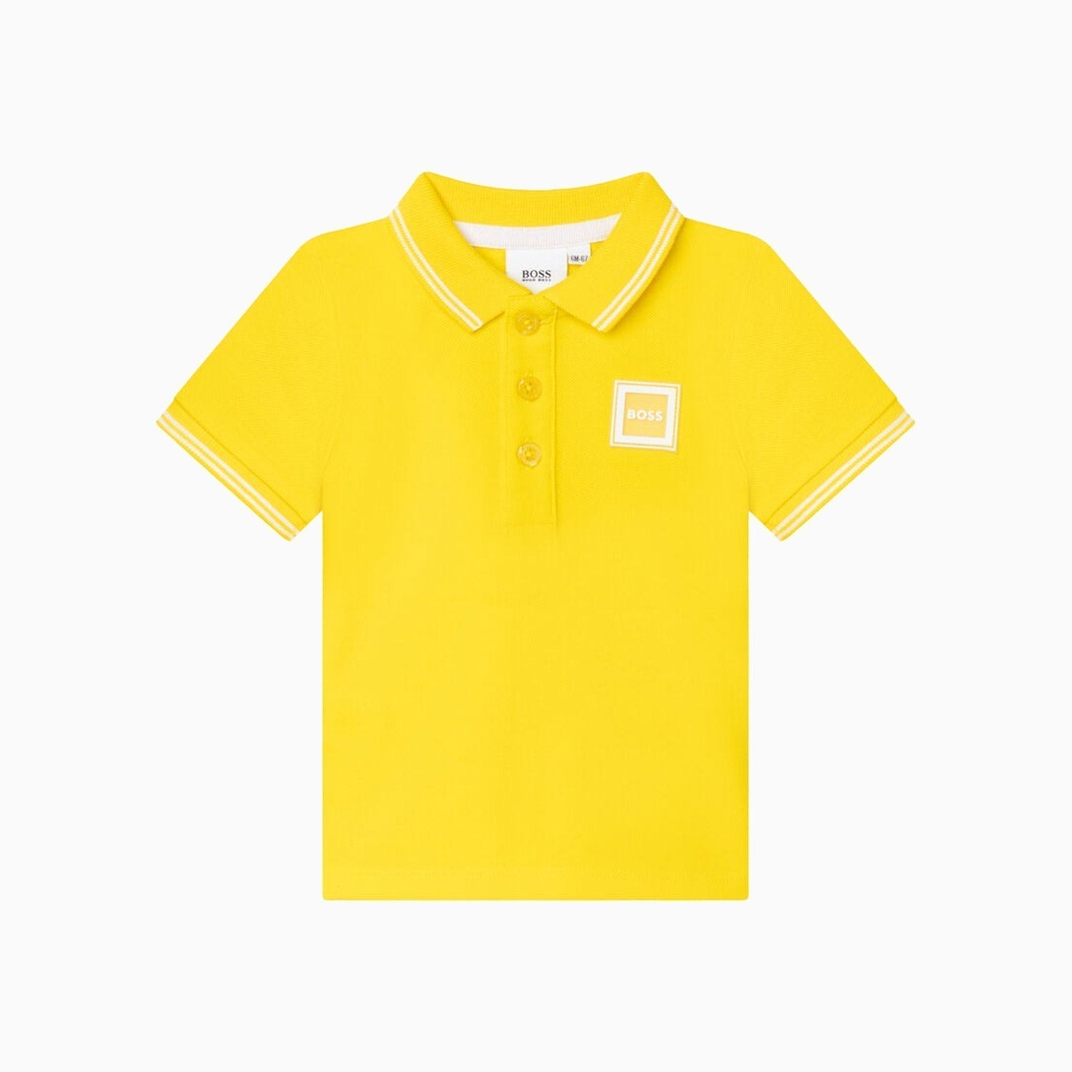 Hugo Boss Kid's Polo T Shirt Toddlers - Color: Yellow - Kids Premium Clothing -