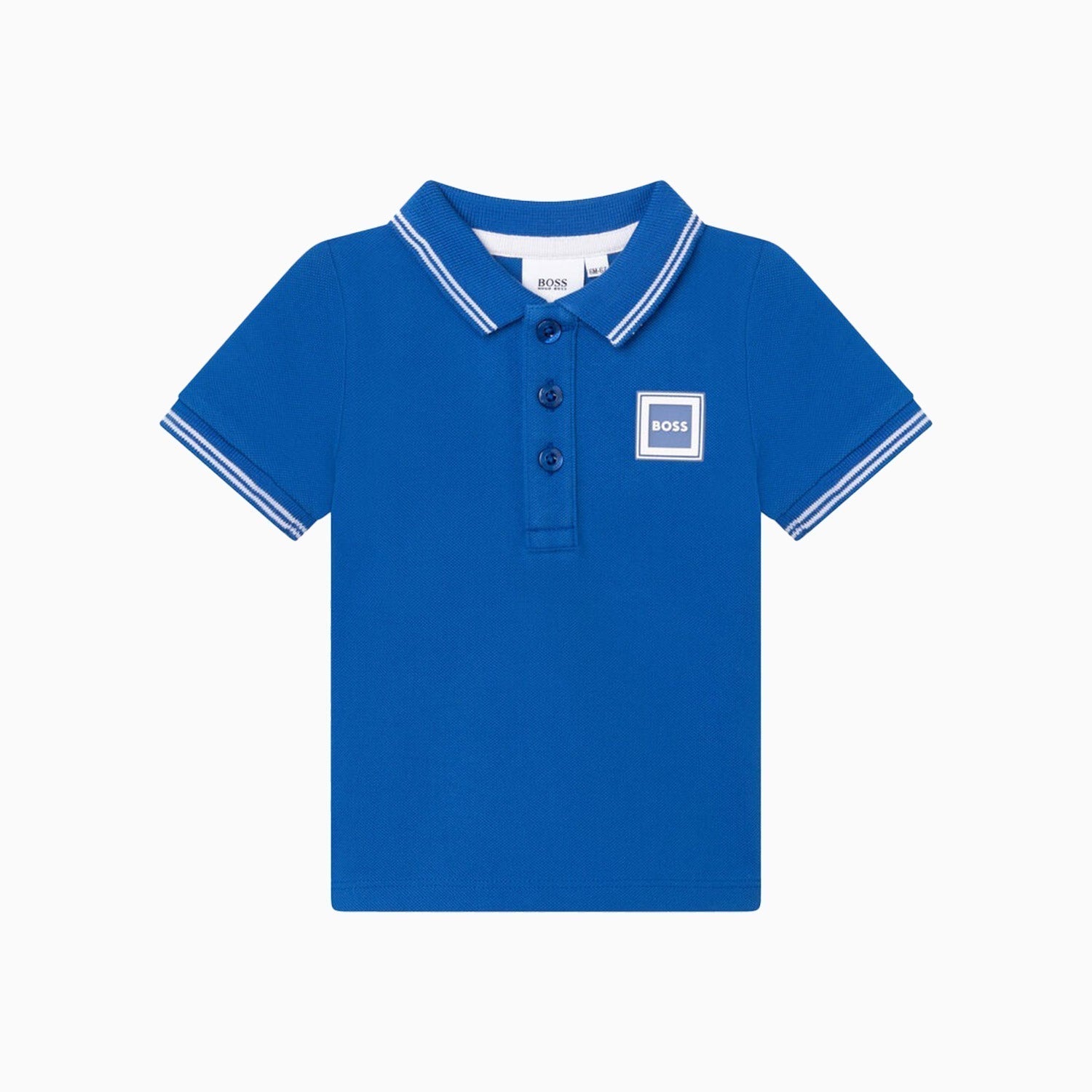 Hugo Boss Kid's Polo T Shirt Toddlers - Color: Blue - Kids Premium Clothing -