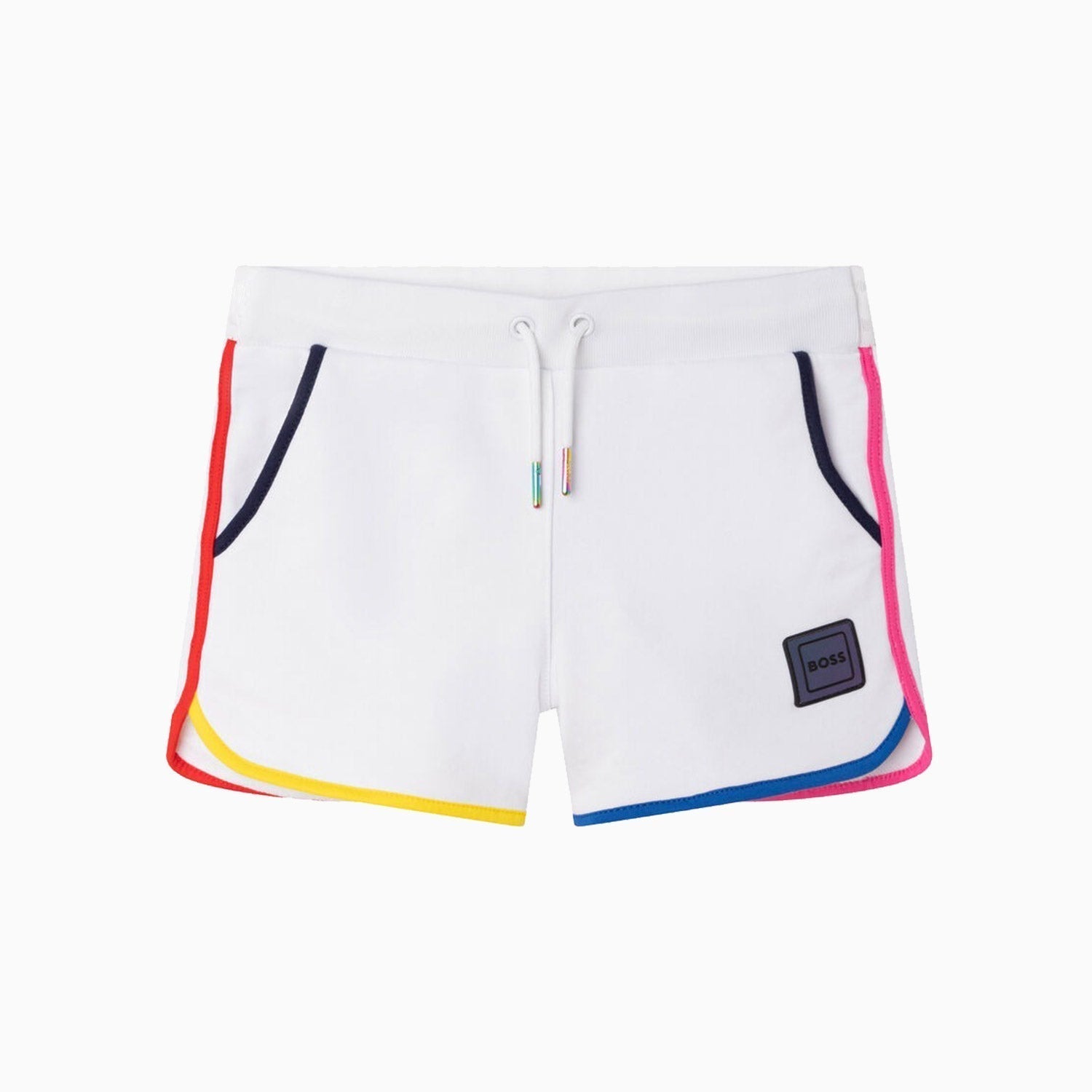 Hugo Boss Kid's French Terry Outfit Toddlers - Color: Electric Blue, White - Kids Premium Clothing -