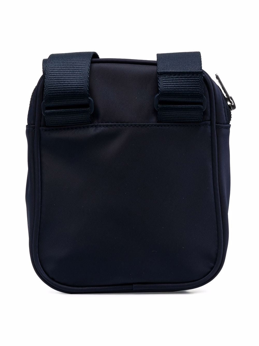 Hugo Boss Kid's Polyester Twill Pouch Bag - Color: Navy, Black - Kids Premium Clothing -