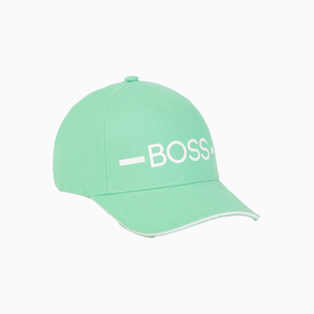 Hugo Boss Kid's Cotton Twill Cap Infants - Color: Green - Kids Premium Clothing -