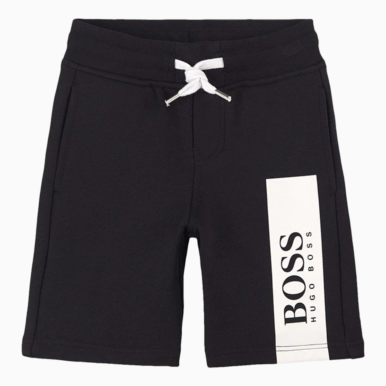 Hugo Boss Kid's Printed Logo Outfit - Color: Black - Kids Premium Clothing -