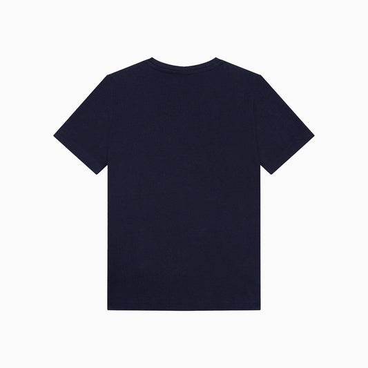 Hugo Boss Kid's Multitheme T Shirt - Color: Blue Cargo, White - Kids Premium Clothing -