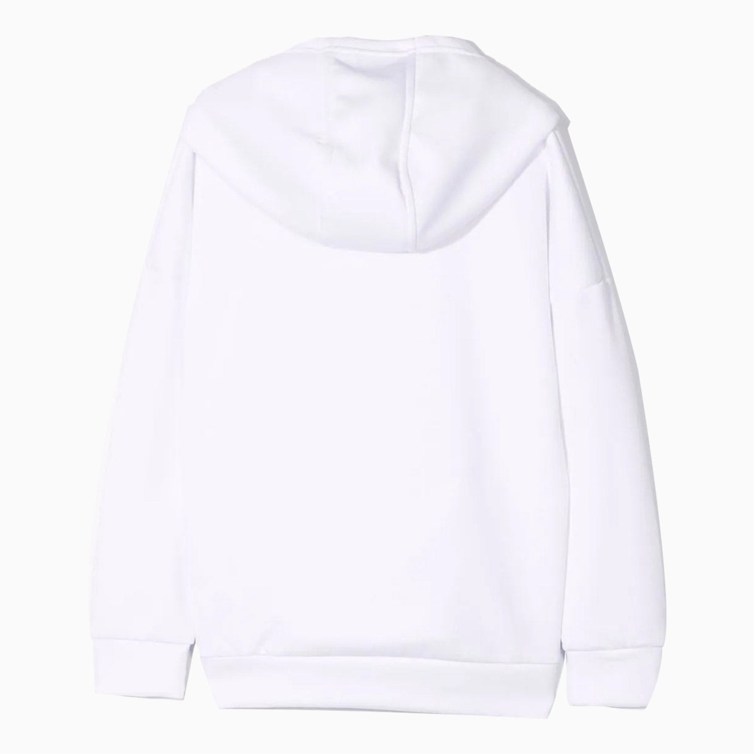 Hugo Boss Kid's 3D Logo Causal Hoodie - Color: Blue Cargo, White - Kids Premium Clothing -