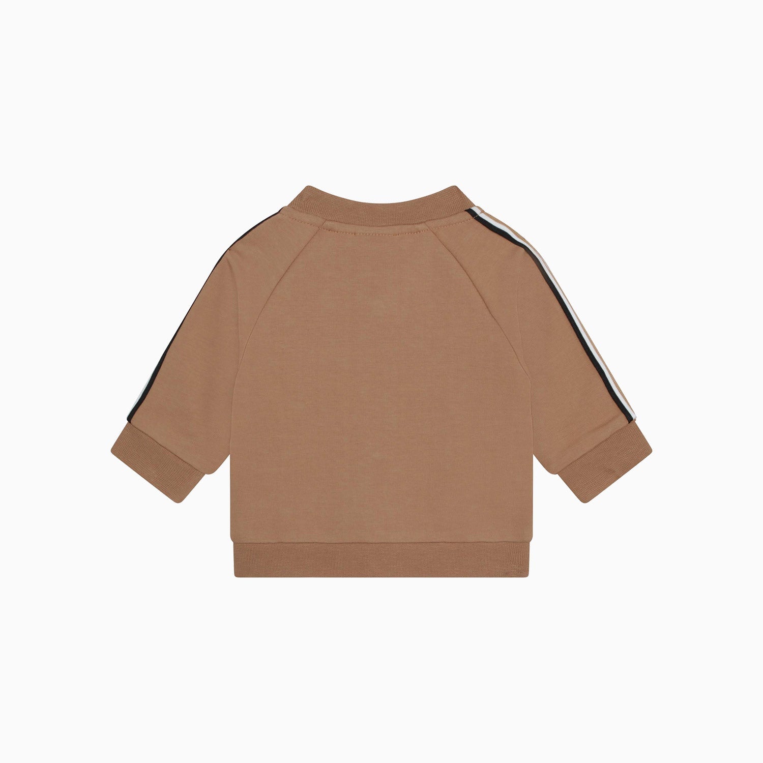 Hugo Boss Kid's 3 Pc Logo Print Tracksuit Set Infants - Color: Stone - Kids Premium Clothing -