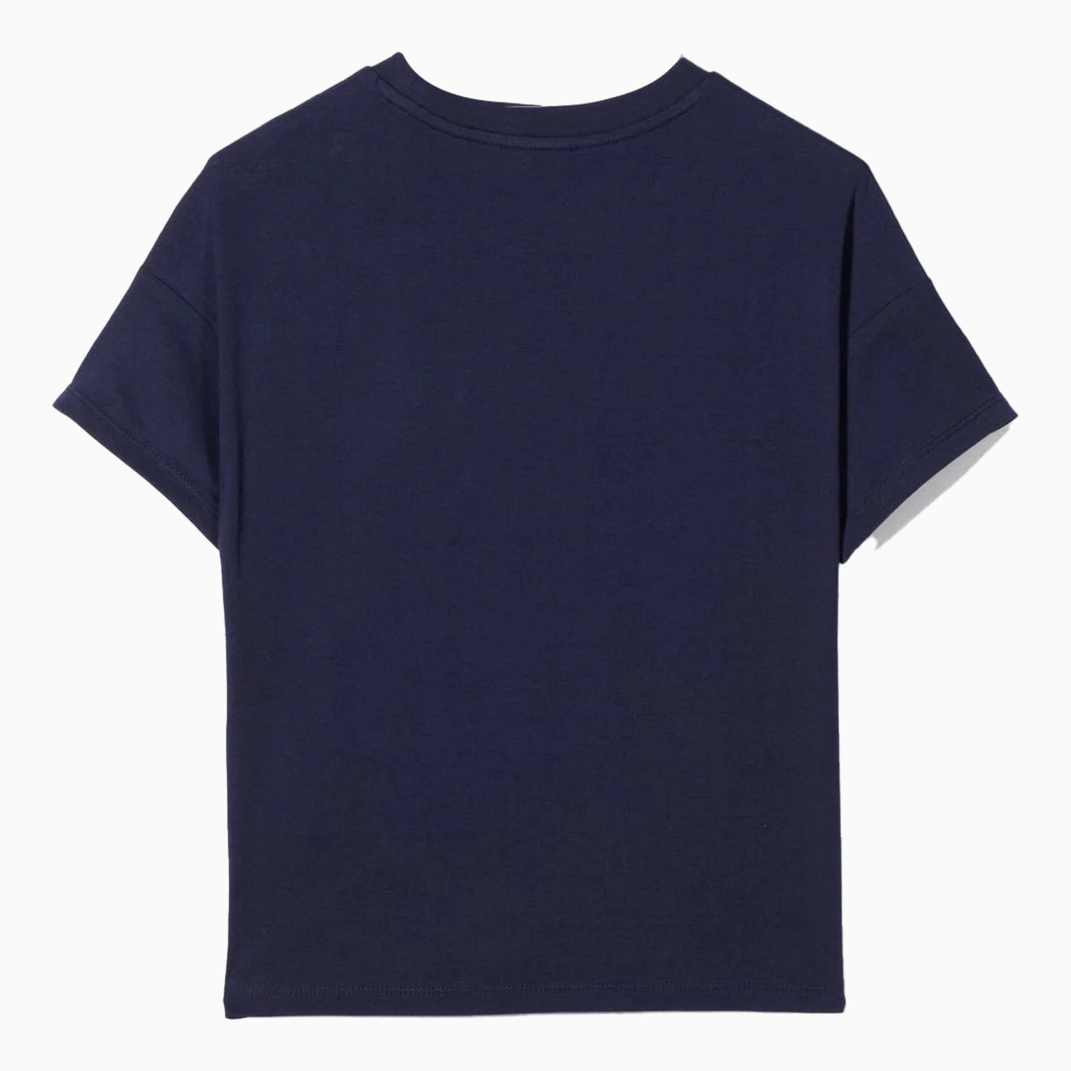 Kenzo Kid's Tiger Graphic Print T Shirt - Color: Navy - Kids Premium Clothing -