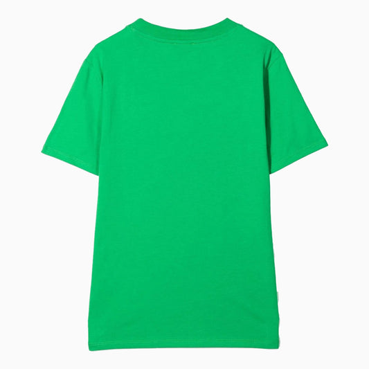 Kenzo Kid's Tiger Short Sleeves T Shirt - Color: Lime - Kids Premium Clothing -