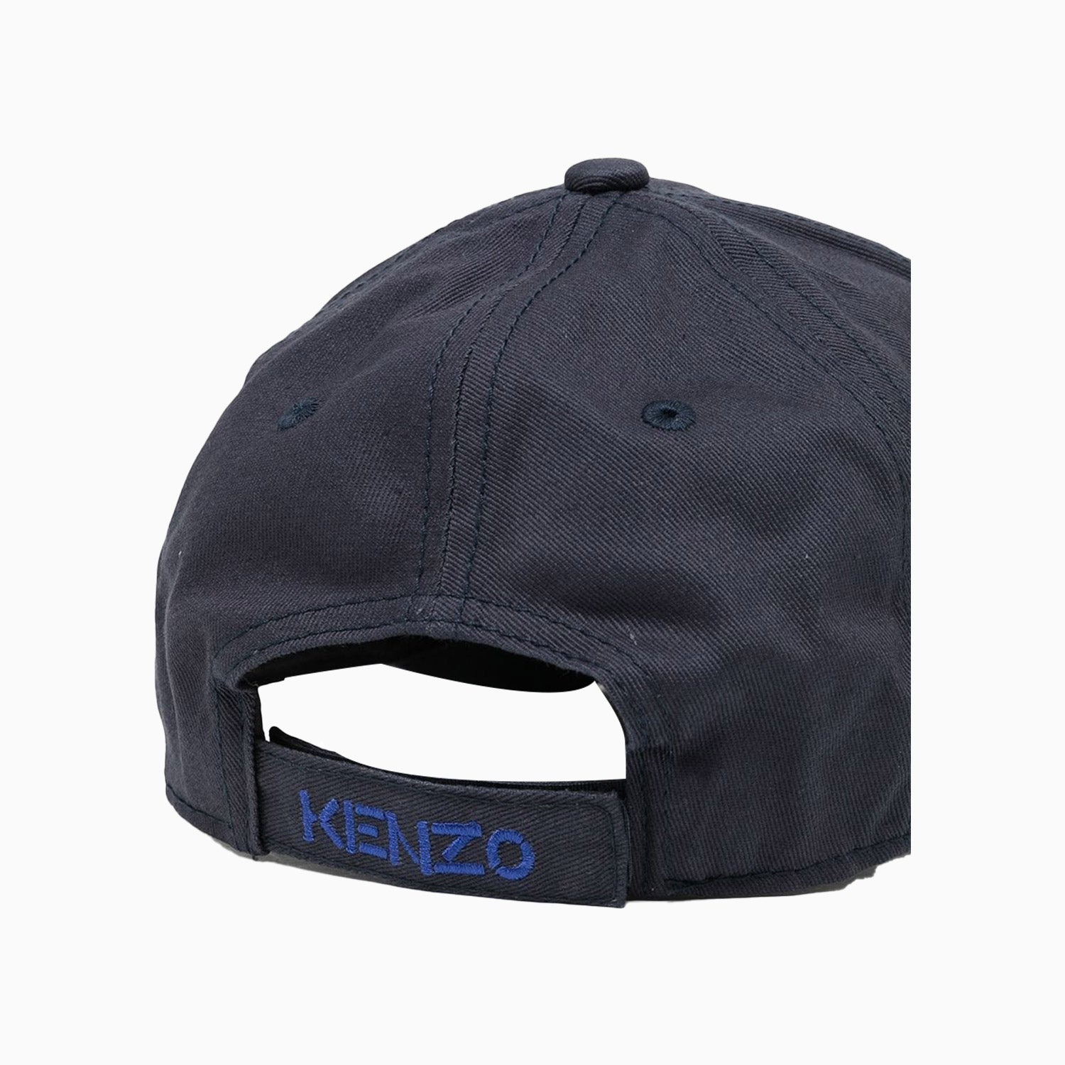 Kenzo Kid's Cotton Twill Cap - Color: Charcoal Grey - Kids Premium Clothing -