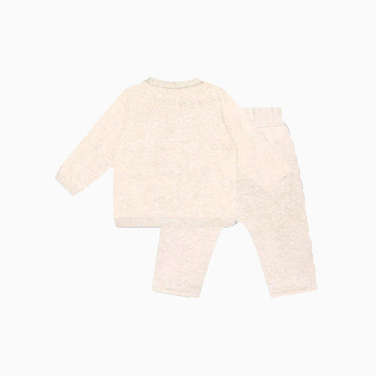 Kenzo Kid's Jungle Print Outfit - Color: Chineecru - Kids Premium Clothing -