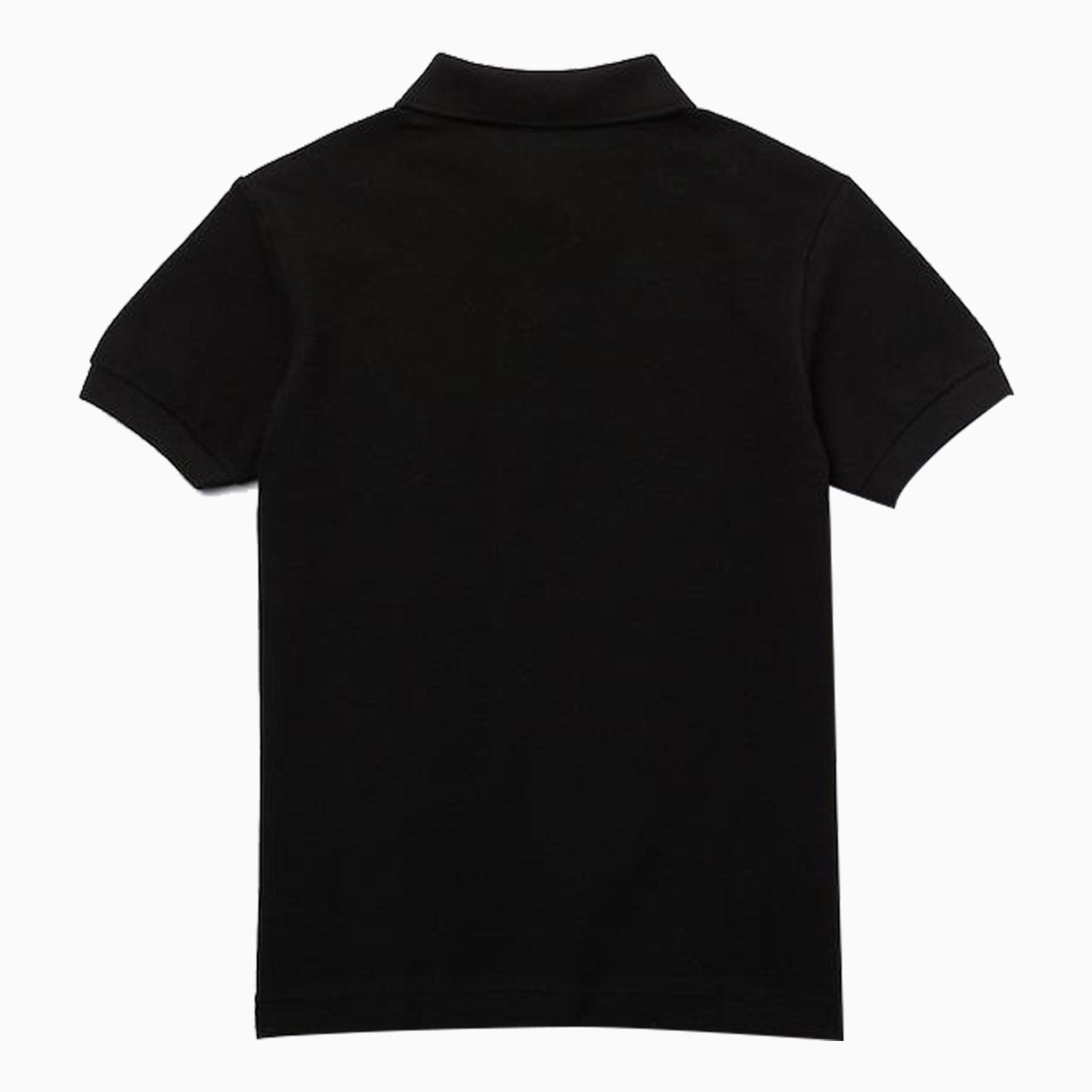 Lacoste | Kid's Classic Pique Polo Shirt - Color: BLACK, WHITE, RED - Kids Premium Clothing -