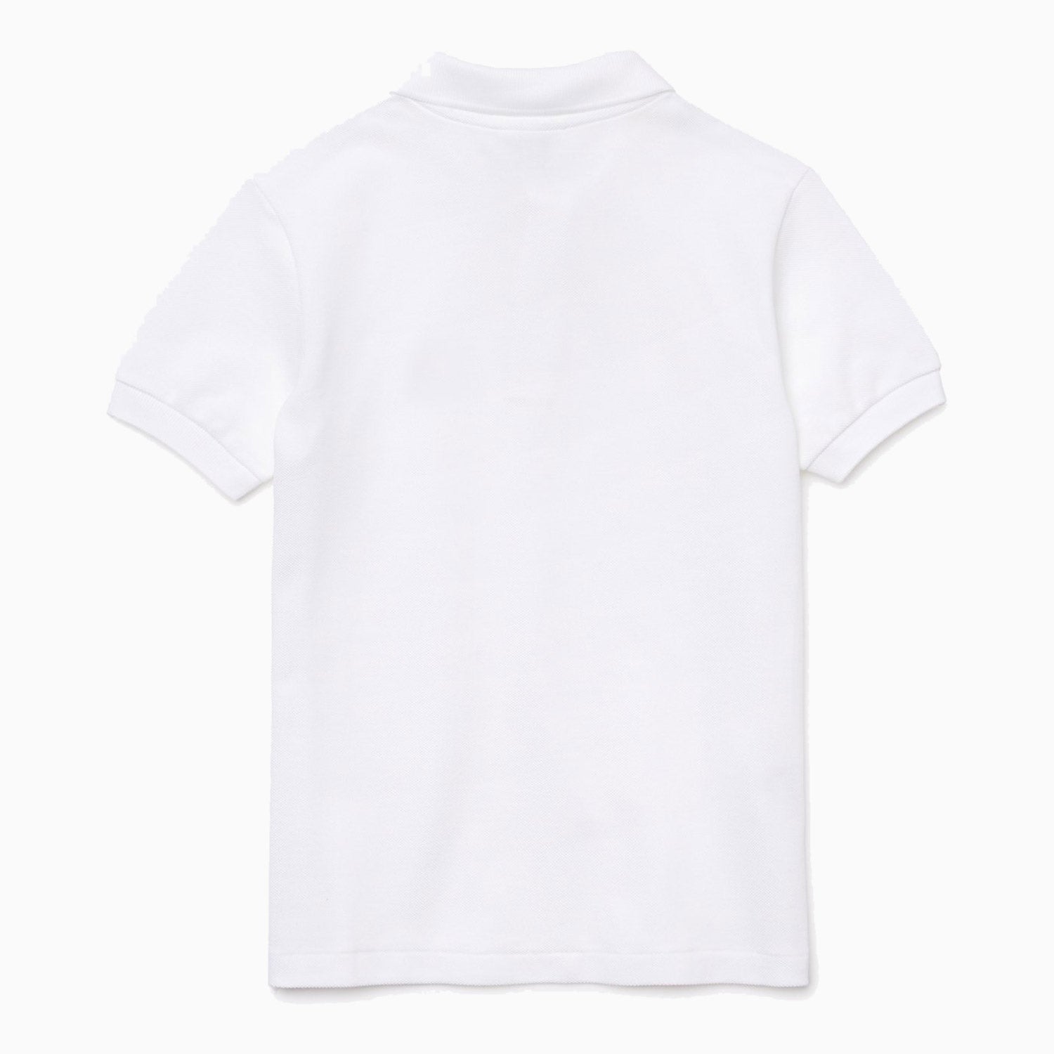 Lacoste | Kid's Classic Pique Polo Shirt - Color: BLACK, WHITE, RED - Kids Premium Clothing -