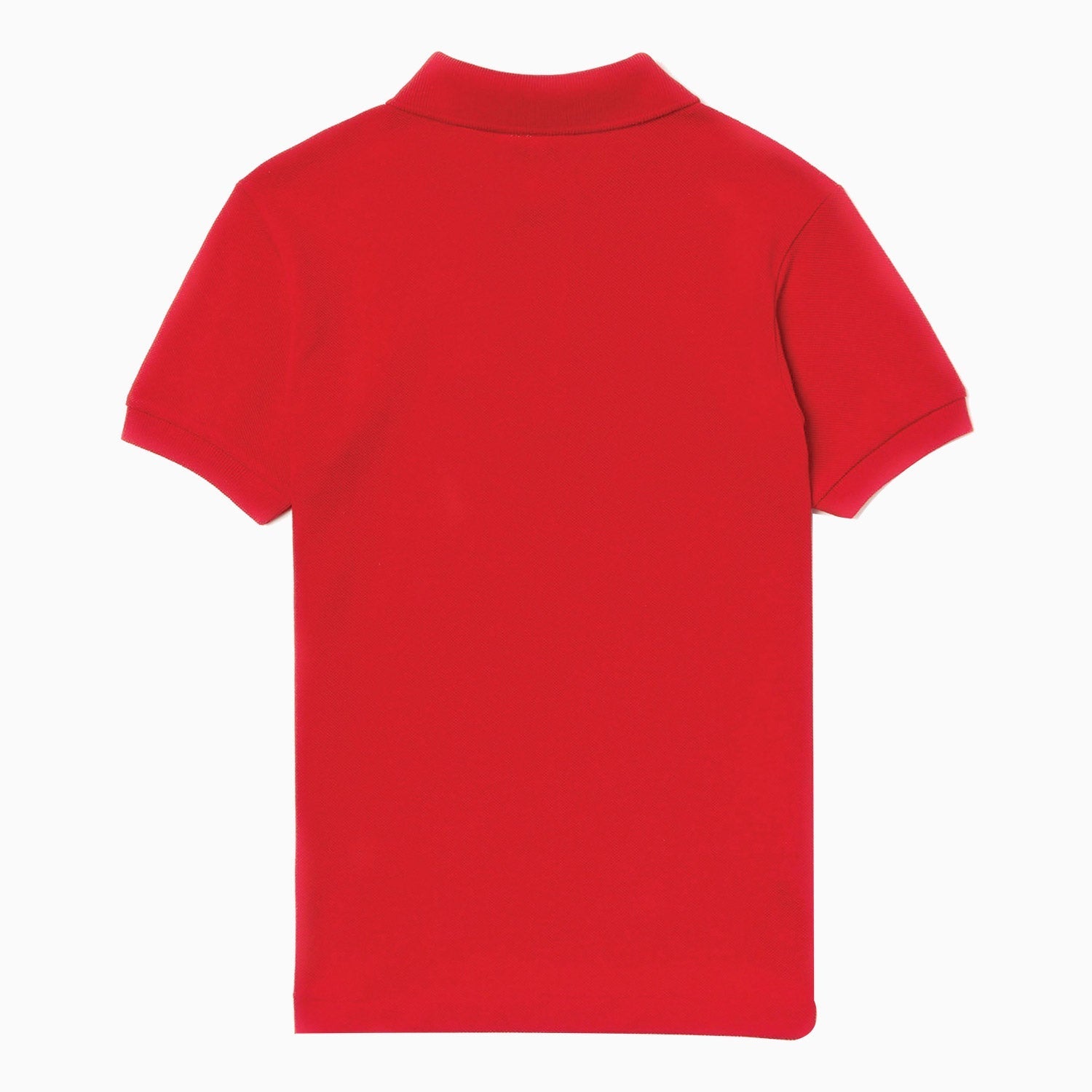 Lacoste | Kid's Classic Pique Polo Shirt - Color: BLACK, WHITE, RED - Kids Premium Clothing -