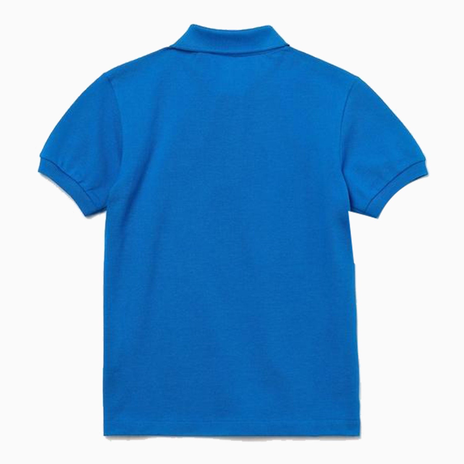 LACOSTE | Kid's Regular Fit Petit Pique Short Sleeve Polo Shirt - Color: UTRA MARINE - Kids Premium Clothing -