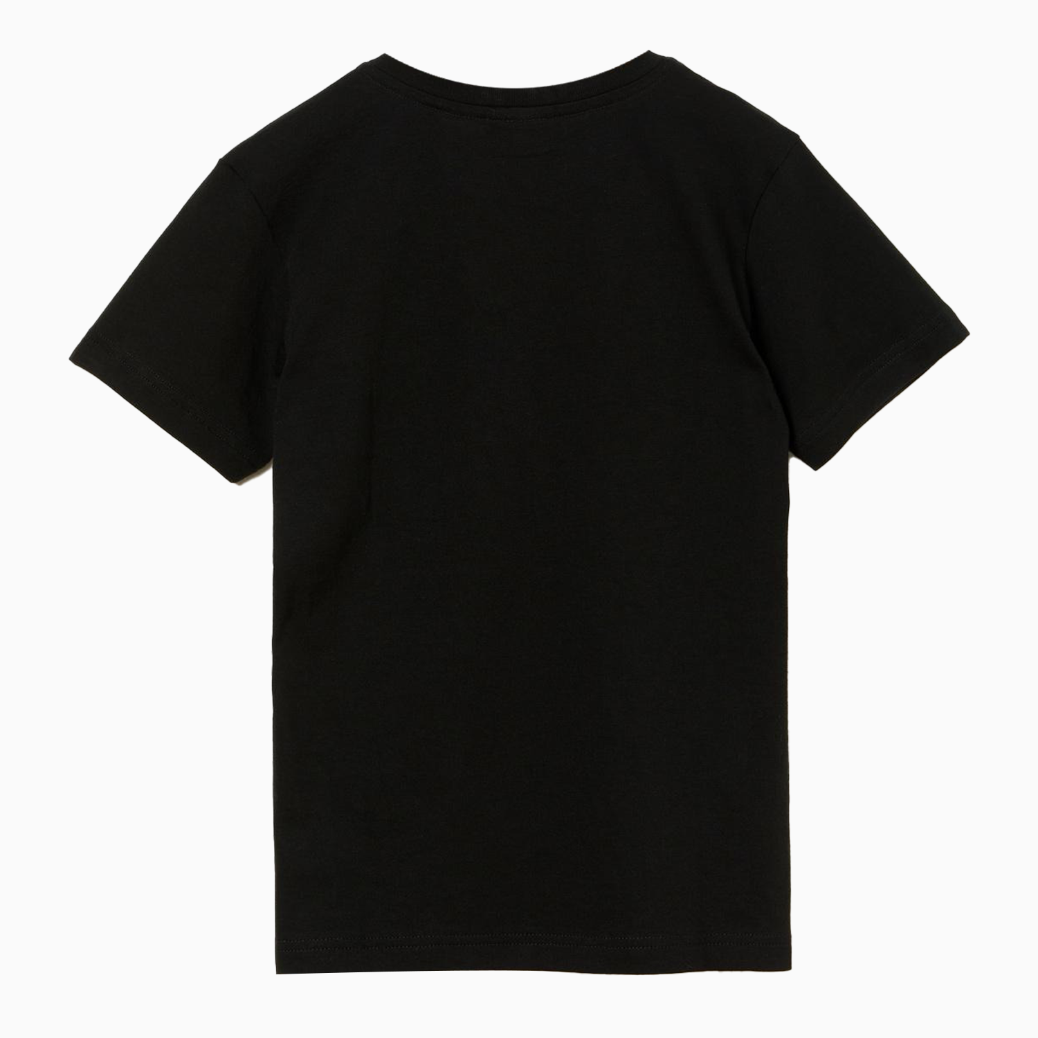 Lacoste Kid's Jersey T Shirt - Color: Black - Kids Premium Clothing -