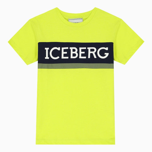 Iceberg Kid's T Shirt Toddlers - Color: Lime - Kids Premium Clothing -