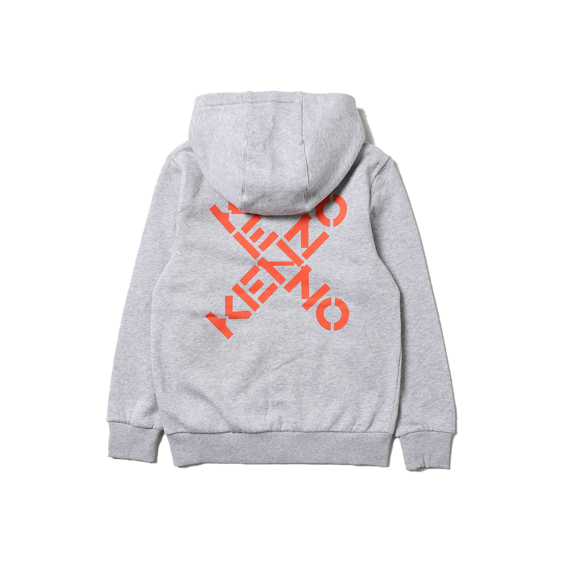 Kenzo Kid's Cardigan Fleece Outfit - Color: Grey Marl - Kids Premium Clothing -