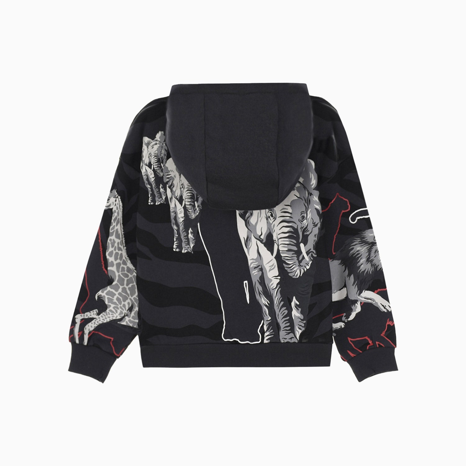 Kenzo Kid's Animal Print Outfit - Color: Dark Grey - Kids Premium Clothing -