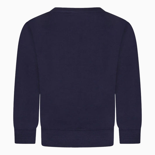 Kenzo | Big Kid's Iconic Tiger Sweatshirt - Color: ELECTRIC BLUE - Kids Premium Clothing -