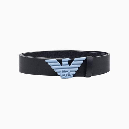 Kid's Logo Detail Buckle Belt