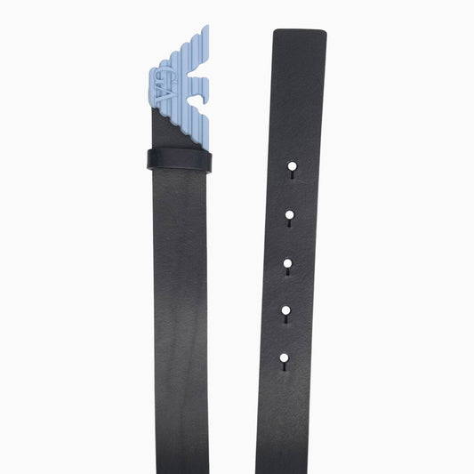 Kid's Logo Detail Buckle Belt