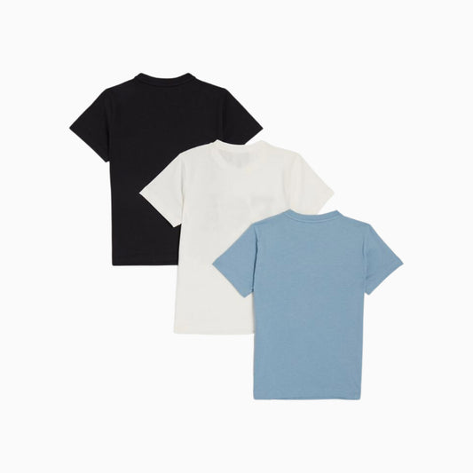 Kid's Three Pack Jersey Logo T Shirt