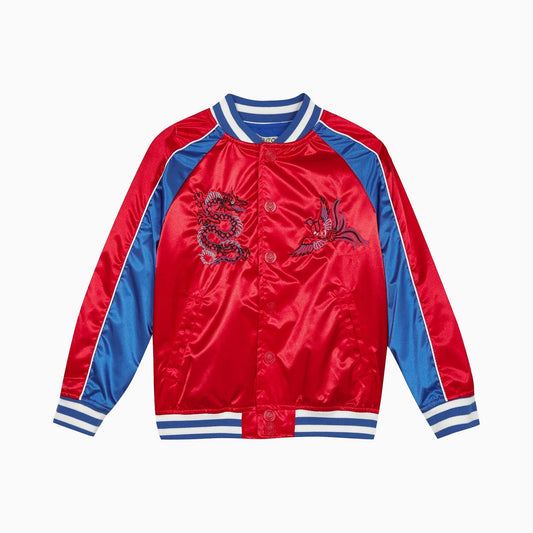 Kid's Dragon Logo Bomber Jacket