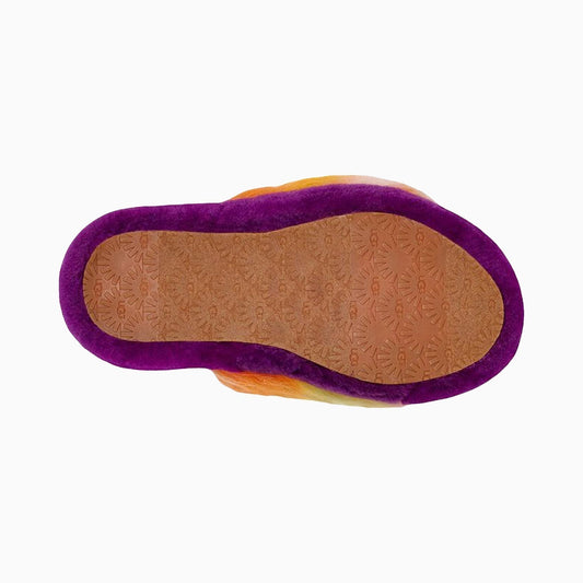Kid's Fluff Yeah Tie Dye Slide
