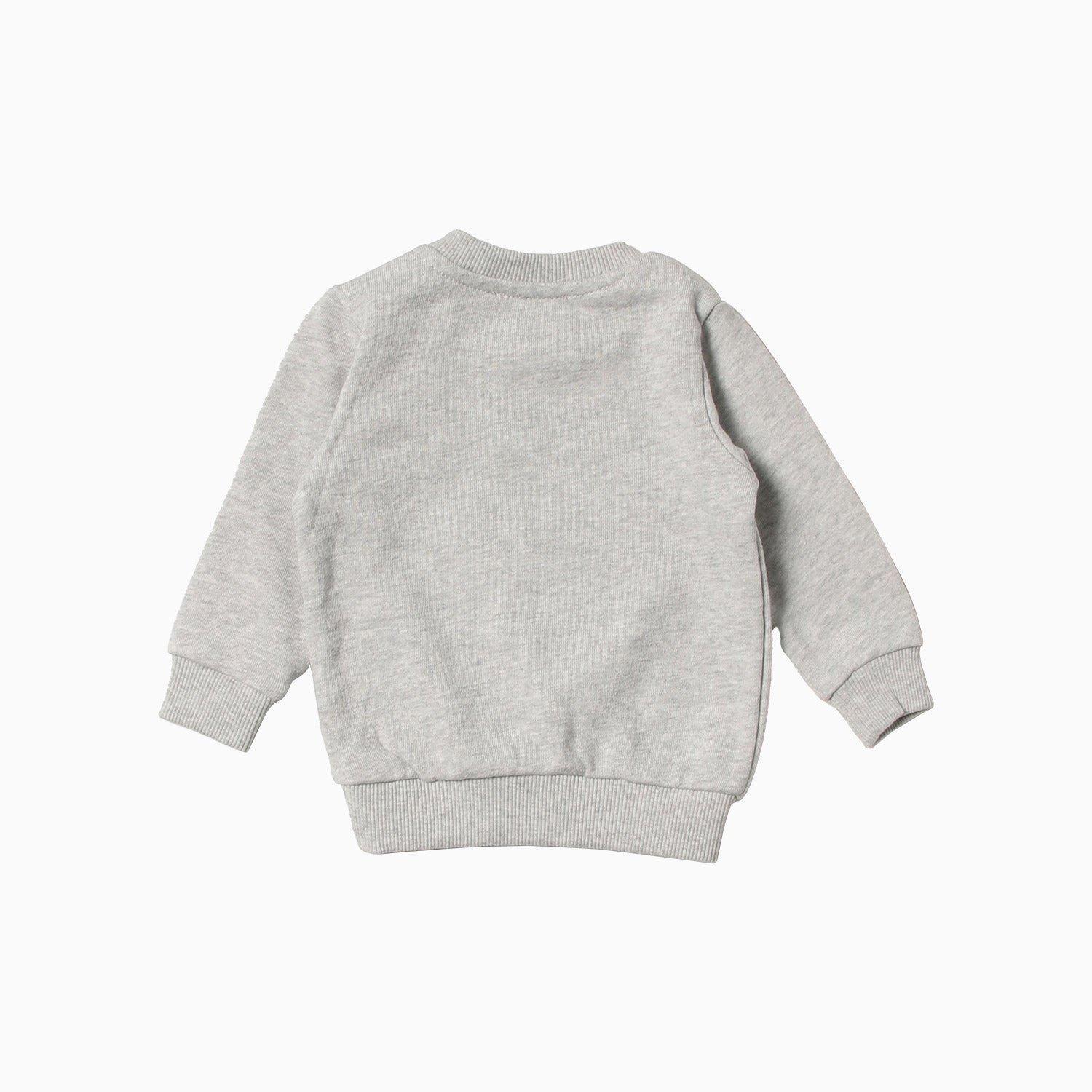 Kenzo Kid's Tiger Logo Sweatshirt - Color: Light Grey Marl - Kids Premium Clothing -