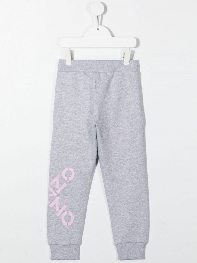 Kenzo Kid's Back Cross Logo Outfit - Color: Grey Marl - Kids Premium Clothing -