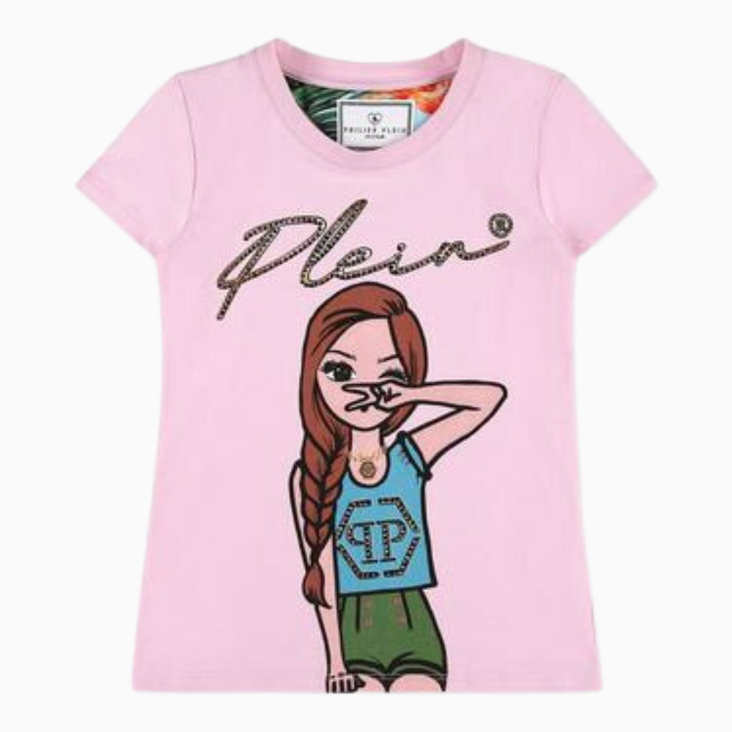 Kid's Girls Plein Graphic T Shirt