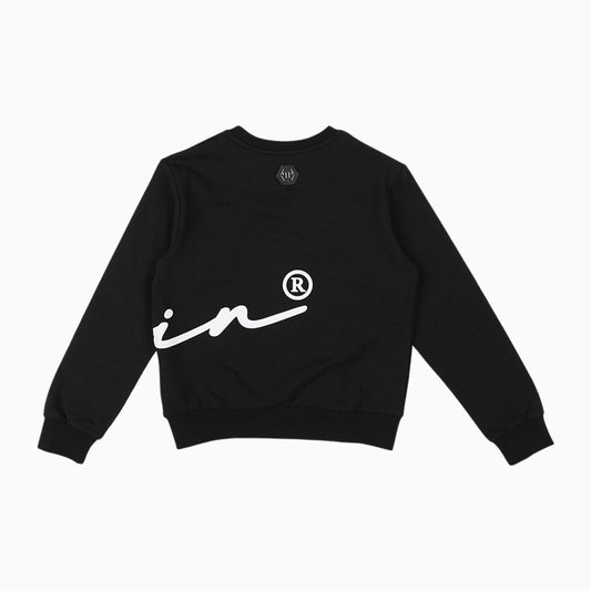 Kid's Boys Signature Logo Mini Me Sweatshirt