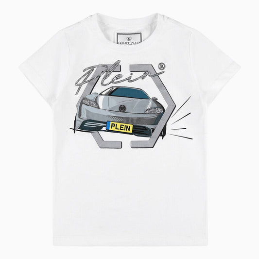 Kid's Boys Car Graphic Short Sleeve T Shirt